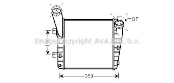 Интеркулер AVA QUALITY COOLING PR4056