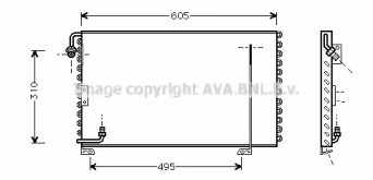 Конденсатор AVA QUALITY COOLING PR5019