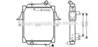 Теплообменник AVA QUALITY COOLING RE2062