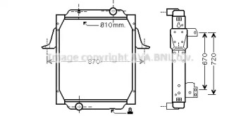 Теплообменник AVA QUALITY COOLING RE2066