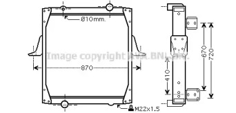 Теплообменник AVA QUALITY COOLING RE2068