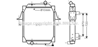 Теплообменник AVA QUALITY COOLING RE2069