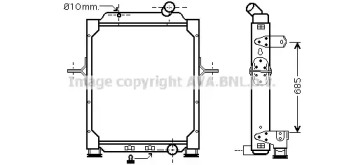 Теплообменник AVA QUALITY COOLING RE2074