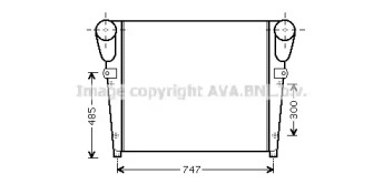 Теплообменник AVA QUALITY COOLING RE4047