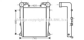 Теплообменник AVA QUALITY COOLING RE4082