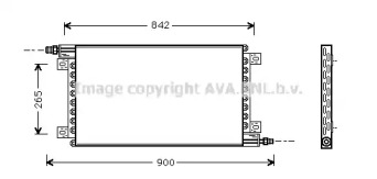 Конденсатор AVA QUALITY COOLING RE5012