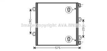 Конденсатор AVA QUALITY COOLING REA5075