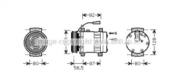 Компрессор AVA QUALITY COOLING REAK071