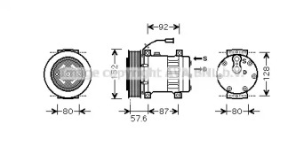 Компрессор AVA QUALITY COOLING REK078