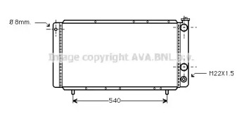 Теплообменник AVA QUALITY COOLING RT2025