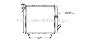 Теплообменник AVA QUALITY COOLING RT2070