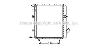 Теплообменник AVA QUALITY COOLING RT2071