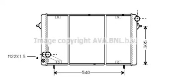 Теплообменник AVA QUALITY COOLING RT2113