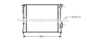 Теплообменник AVA QUALITY COOLING RT2133