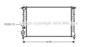 Теплообменник AVA QUALITY COOLING RT2149