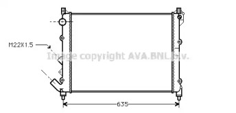 Теплообменник AVA QUALITY COOLING RT2164