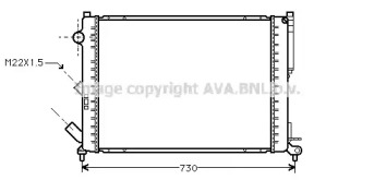 Теплообменник AVA QUALITY COOLING RT2165