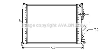 Теплообменник AVA QUALITY COOLING RT2166