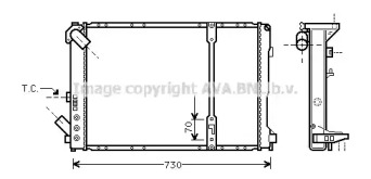 Теплообменник AVA QUALITY COOLING RT2208