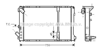 Теплообменник AVA QUALITY COOLING RT2209