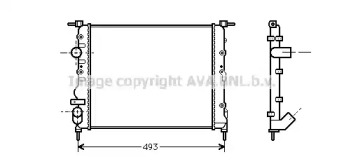 Теплообменник AVA QUALITY COOLING RT2218