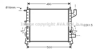 Теплообменник AVA QUALITY COOLING RT2262