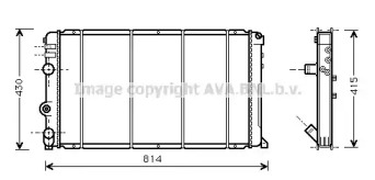 Теплообменник AVA QUALITY COOLING RT2263