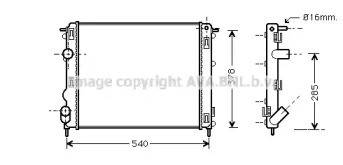 Теплообменник AVA QUALITY COOLING RT2272