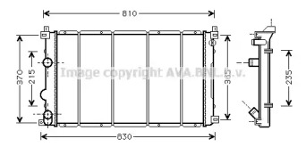 Теплообменник AVA QUALITY COOLING RT2361