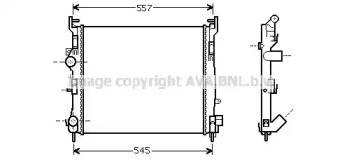 Теплообменник AVA QUALITY COOLING RT2362