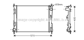 Теплообменник AVA QUALITY COOLING RT2375