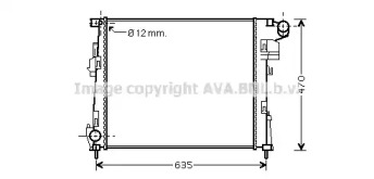 Теплообменник AVA QUALITY COOLING RT2427