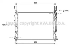 Теплообменник AVA QUALITY COOLING RT2472