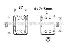 Теплообменник AVA QUALITY COOLING RT3631