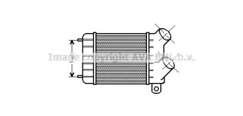 Интеркулер AVA QUALITY COOLING RT4124