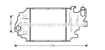 Теплообменник AVA QUALITY COOLING RT4320