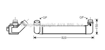 Теплообменник AVA QUALITY COOLING RT4461