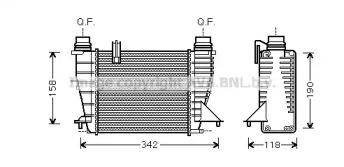 Теплообменник AVA QUALITY COOLING RT4553