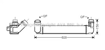 Теплообменник AVA QUALITY COOLING RT4564