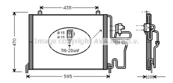 Конденсатор AVA QUALITY COOLING RT5144