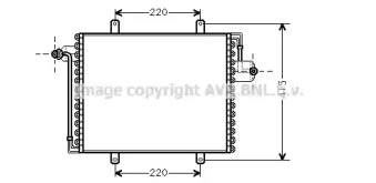 Конденсатор AVA QUALITY COOLING RT5195