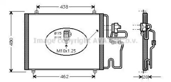 Конденсатор AVA QUALITY COOLING RT5204D