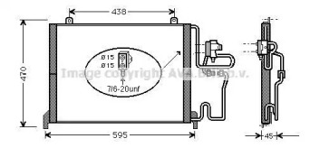 Конденсатор AVA QUALITY COOLING RT5245D