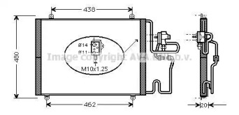 Конденсатор AVA QUALITY COOLING RT5248D