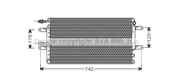 Конденсатор AVA QUALITY COOLING RT5251