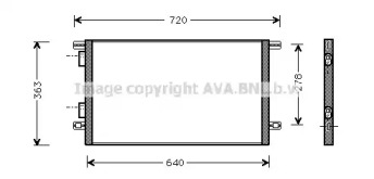 Конденсатор AVA QUALITY COOLING RT5253