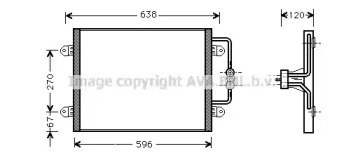 Конденсатор AVA QUALITY COOLING RT5256