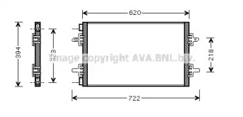 Конденсатор AVA QUALITY COOLING RT5294