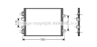 Конденсатор AVA QUALITY COOLING RT5341