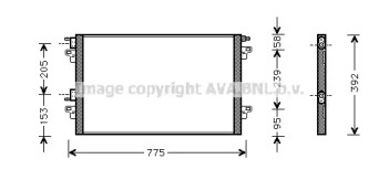 Конденсатор AVA QUALITY COOLING RT5366